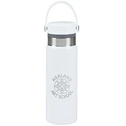 h2go Realm Vacuum Bottle - 25 oz - Laser Engraved