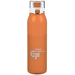 h2go Vigor Stainless Bottle - 25 oz. - Laser Engraved