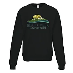 Jerzees Ultimate CVC Crewneck Sweatshirt - Full Color