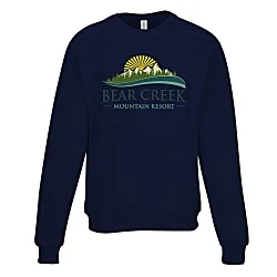 Jerzees Ultimate CVC Crewneck Sweatshirt - Full Color