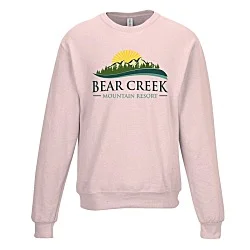 Jerzees Ultimate CVC Crewneck Sweatshirt - Full Color