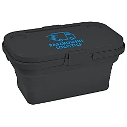 Collapsible Picnic Basket with Portable Folding Table