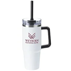 Intrepid Vacuum Mug with Straw - 30 oz.