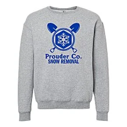 Jerzees Rugged Fleece Crewneck Sweatshirt - Screen