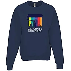 Jerzees Rugged Fleece Crewneck Sweatshirt - Full Color