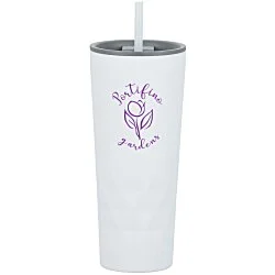 Triad Vacuum Tumbler with Straw - 21 oz. - 24 hr