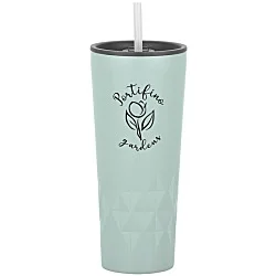 Triad Vacuum Tumbler with Straw - 21 oz. - 24 hr