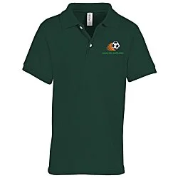 Jerzees Dri-Power Polo - Youth - Embroidered