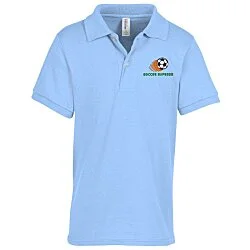 Jerzees Dri-Power Polo - Youth - Embroidered