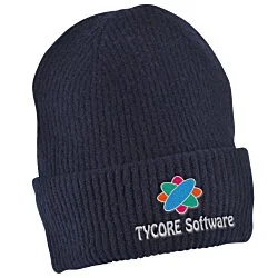 Luxe Plush Rib Knit Beanie