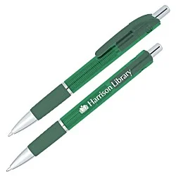 Souvenir Image Grip Pen - Translucent