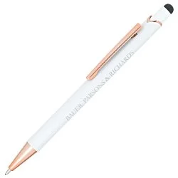 Venice Soft Touch Stylus Metal Pen