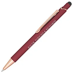 Venice Soft Touch Stylus Metal Pen