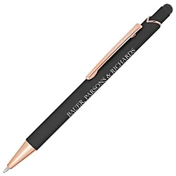 Venice Soft Touch Stylus Metal Pen