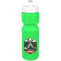 Sport Bottle with Push Pull Lid - 28 oz - Colors - Full Color