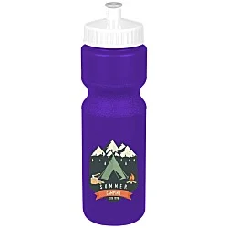 Sport Bottle with Push Pull Lid - 28 oz - Colors - Full Color