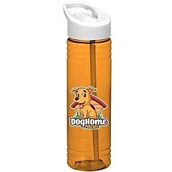 Halcyon Water Bottle with Flip Straw Lid - 24 oz. - Full Color