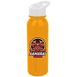 Outdoor Bottle with Flip Straw Lid - 24 oz. - Full Color