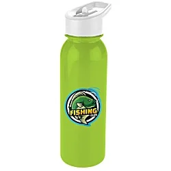 ShimmerZ Outdoor Bottle with Flip Straw Lid - 24 oz. - Full Color