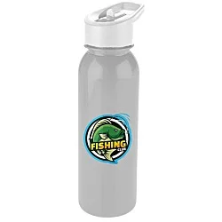 ShimmerZ Outdoor Bottle with Flip Straw Lid - 24 oz. - Full Color