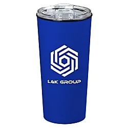 Roadmaster Travel Tumbler - 18 oz. - Black Interior - Clear Lid