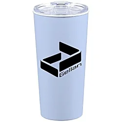 Roadmaster Travel Tumbler - 18 oz. - White Interior - Clear Lid