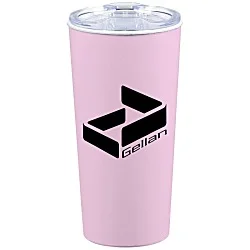 Roadmaster Travel Tumbler - 18 oz. - White Interior - Clear Lid