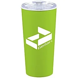 Roadmaster Travel Tumbler - 18 oz. - White Interior - Clear Lid