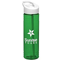 Halcyon Water Bottle with Flip Straw Lid - 24 oz. - 24 hr.