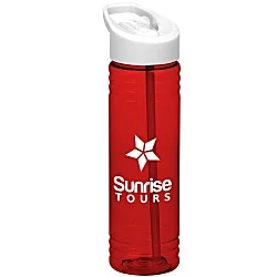 Halcyon Water Bottle with Flip Straw Lid - 24 oz. - 24 hr