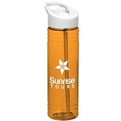 Halcyon Water Bottle with Flip Straw Lid - 24 oz. - 24 hr.
