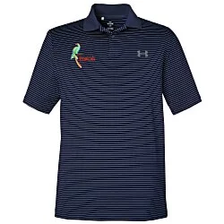 Under Armour 3.0 Stripe Performance Polo - Embroidered