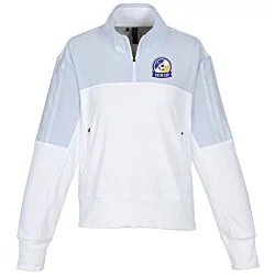adidas 1/4-Zip Fleece Sweatshirt - Ladies'