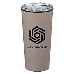 Roadmaster Travel Tumbler - 18 oz. - Black Interior - Clear Lid - 24 hr