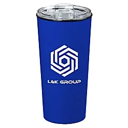 Roadmaster Travel Tumbler - 18 oz. - Black Interior - Clear Lid - 24 hr