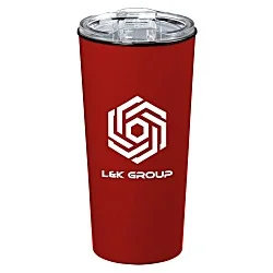 Roadmaster Travel Tumbler - 18 oz. - Black Interior - Clear Lid - 24 hr