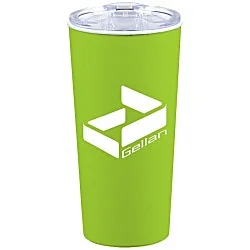 Roadmaster Travel Tumbler - 18 oz. - White Interior - Clear Lid - 24 hr