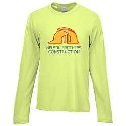 Hanes Cool-Dri Cotton Touch Long Sleeve T-Shirt - Full Color
