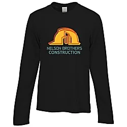Hanes Cool-Dri Cotton Touch Long Sleeve T-Shirt - Full Color