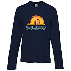 Hanes Cool-Dri Cotton Touch Long Sleeve T-Shirt - Full Color