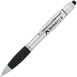 Curvy Stylus Twist Pen/Highlighter - 24 hr