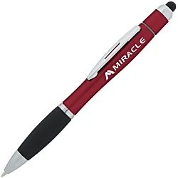 Curvy Stylus Twist Pen/Highlighter - 24 hr