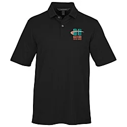 Jacquard Textured Jersey Polo - Men's
