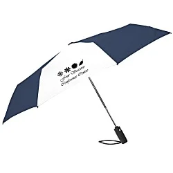 Auto Open/Close Compact Travel Umbrella - 42" Arc