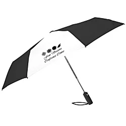 Auto Open/Close Compact Travel Umbrella - 42" Arc