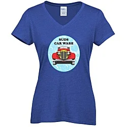 Team Favorite Blended V-Neck T-Shirt - Ladies' - Full Color