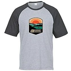 Voltage Tri-Blend Wicking T-Shirt - Men's - Colorblock - Full Color
