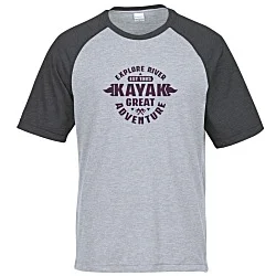 Voltage Tri-Blend Wicking T-Shirt - Men's - Colorblock - Screen