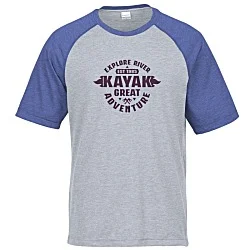 Voltage Tri-Blend Wicking T-Shirt - Men's - Colorblock - Screen