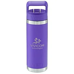 YETI Rambler Water Bottle with Straw Cap - 18 oz